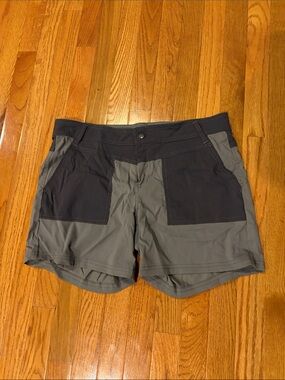 Prana Two-Tone Gray Athletic Shorts